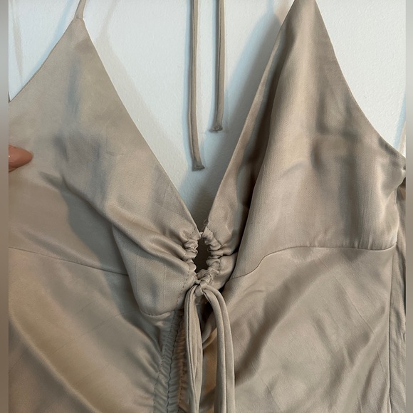 Zara Halter Silk Mini Dress - Picture 5 of 5